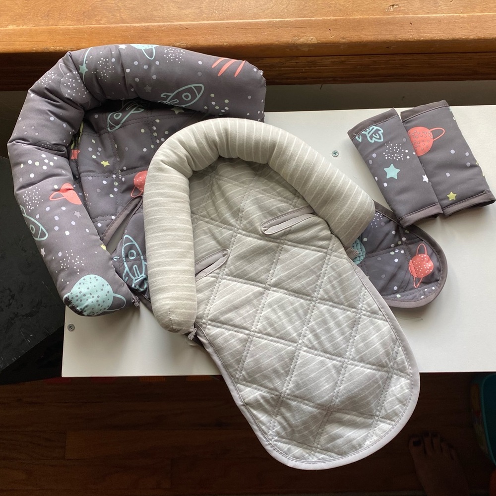 Head Support & Strap Set - Car Seat/Stroller
